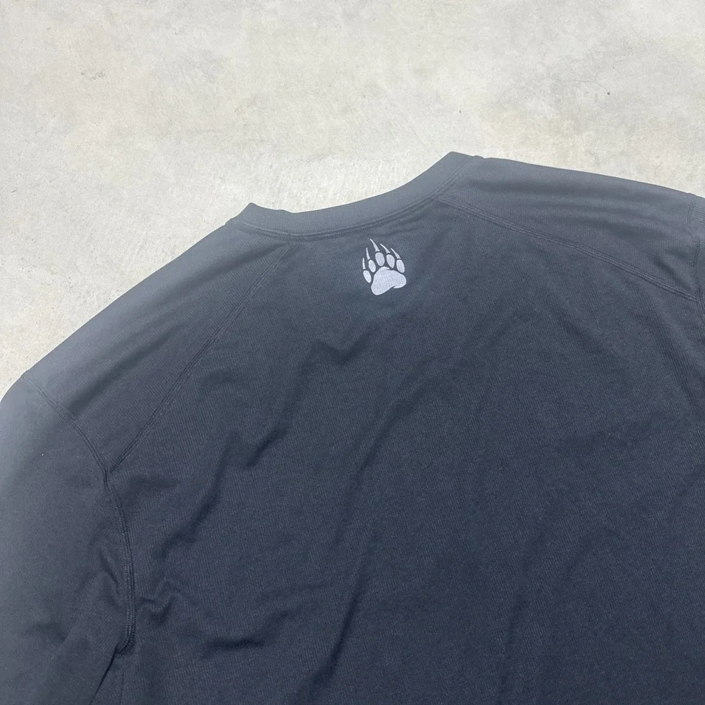 Alaskan Hardgear Black Long Sleeve Athletic Top Men's Size Large Performance